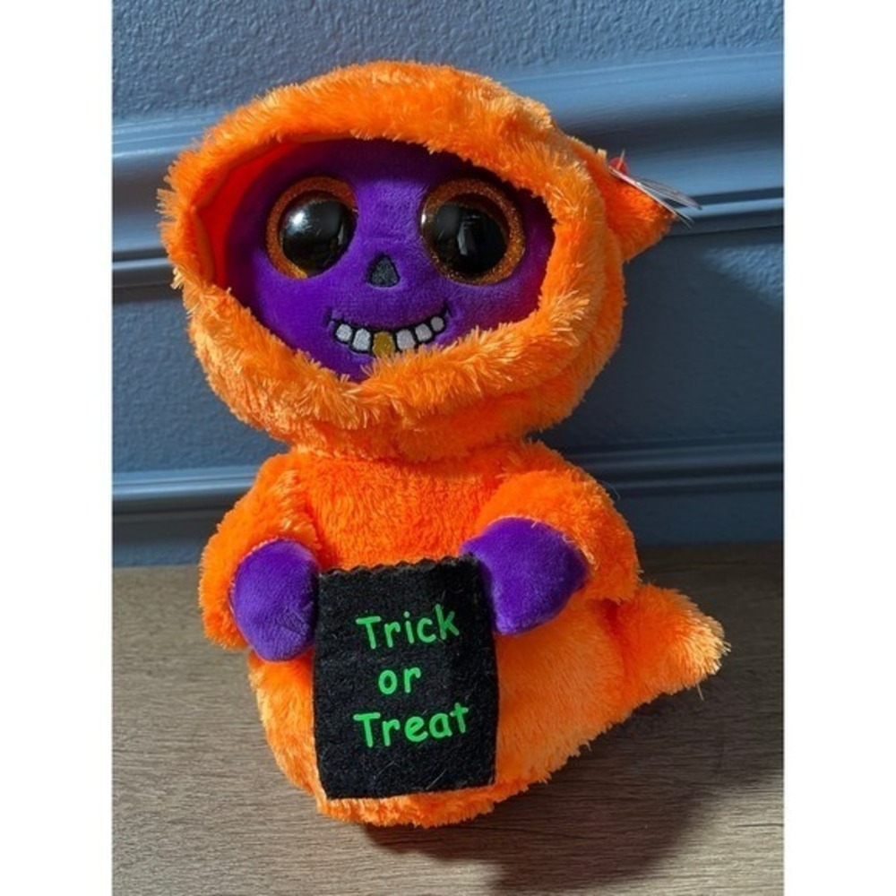 Ty‎ Beanie Boo Skeleton Halloween Fall